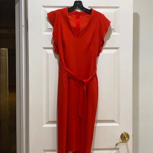 Karen Millen Bright Fitted midi Dress - Picture 1 of 3
